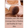 Ageless Derma Mineral Face Powder Foundation Makeup. Natural Full Coverage