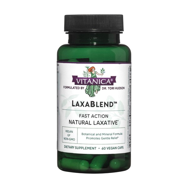 Vitanica LaxaBlend, Natural Laxative, Vegan, 60 Capsules