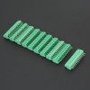 PCB Terminal Block Connector 10pcs/set 2 54mm Pitch Green PCB