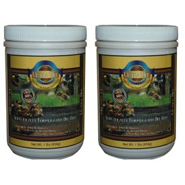 Mann Lake FD213 Ultra Bee Dry Feed Canister, 1-Pound (Тwо Расk)