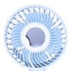 MultiFunctional Mini Fan USB Rechargeable Handheld Fan with Cosmetic Mirror