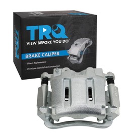 TRQ Front Left Brake Caliper w/Bracket Drivers Side Compatible with 2005-2012 Ford F-250 Super Duty F-350 Super Duty