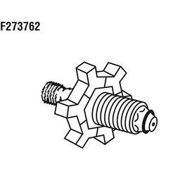 Mr. Heater F273762 1/4 Male Pipe Thread x Full Flow Soft Nose P.O.L. Fitting,Multicolored,Regular