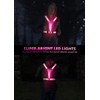 Fokia Kunbio LED Reflective Running Vest Gear,Light Up Vest Runners