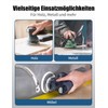 BESPOTCL 125 mm Sanding Disc with 8 Holes and Hook