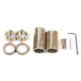 29 inch/740mm Go Kart Rear Axle Complete Kit, Hub Brake Assembly T8F Sprocket for DIY Go Kart Quad Buggy Mini Bike 50cc 70cc 90cc ATV, Drift Trike