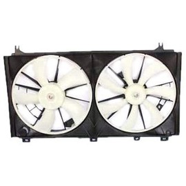 TYC 622070 Lexus IS250 Replacement Radiator/Condenser Cooling Fan Assembly