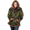 TrailCrest Ladies Smart Plush Sherpa Lined Hooded Sweater Jacket, Zip