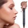 Eyeshadow Stick, Glitter Gold Eye Shadow Pen Cream Metallic Shimmer