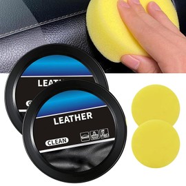 SIXCLA Leather Maintenance Cream for Car, Leather Maintenance Cream, Car Leather Maintenance Cream, Cleaning Paste, Automotive Interior Leather Cleaning Cream