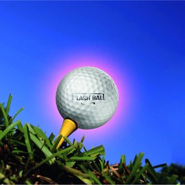 Longridge Flashing Glowing Golf Ball 2pk