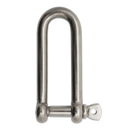 Extreme Max 3006.8209 BoatTector Stainless Steel Long D Shackle - 1/2"