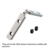 sourcing map L-Shape Interior Joint Bracket, 30Pcs Inside Corner Connectors