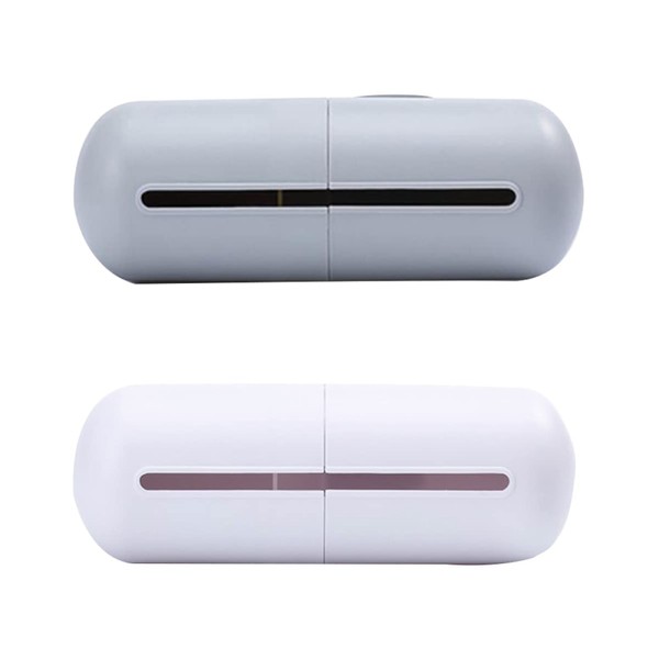 Car Trash Bag 2pcs Mount Saver Waste Grey Plastic White