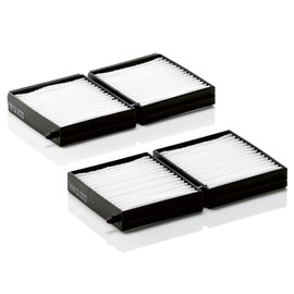 Original MANN-FILTER Interior Filter CU 2033-2 – Cabin air filter set (set of 2) – For passenger cars