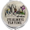 NewCharms It's Always Tea Time Mad Hatter Compact with Mirrors