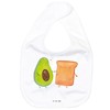 Mr. & Mrs. Panda Organic Baby Bib Avocado + Toast,