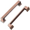 GRANTENOV 5 Inch Antique Copper Cabinet Pulls Knobs Kitchen Cabinet
