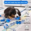 LWBMG Dog Rope Toys 5 Pack, Indestructible Dog Chew Toys,