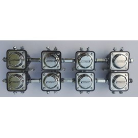 Accumax solenoids Set of 8 with Coupling Nuts Included Low Rider & More USA Made