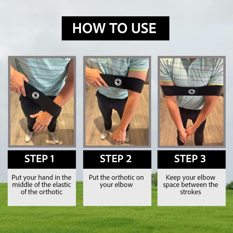 Kaizen Golf Swing Training Aid Arm Band – Enhance Your