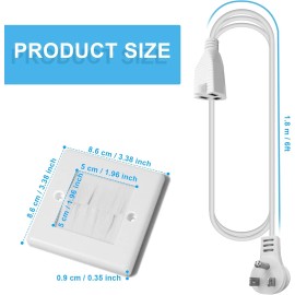 ChengFu In Wall Cable Management Kit Tv Cord Hider For Wall Mounted Tv Includes 6ft Tv C