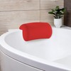 Inscrip Bath Pillow with 2 Suction Cups, Washable, Ergonomic Fit