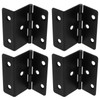 sunnates 4 PCS Three Fold Retro Hinge Chest Hinges Hardware