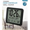 Youshiko Jumbo Large Radio Controlled Wall Clock (UK & Ireland