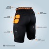HO Soccer Impact Shield SR Goalkeeper Shorts, Unisex, Adult, Black,
