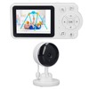 Baby Monitor with Camera Sound 2.8 Inch LCD Wireless Smart