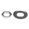 Chain Sprocket Nut + Locking Plate Compatible with Simson S51