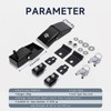 BANHAO Hood Latches Locking Jeep JL JK Hood Lock with