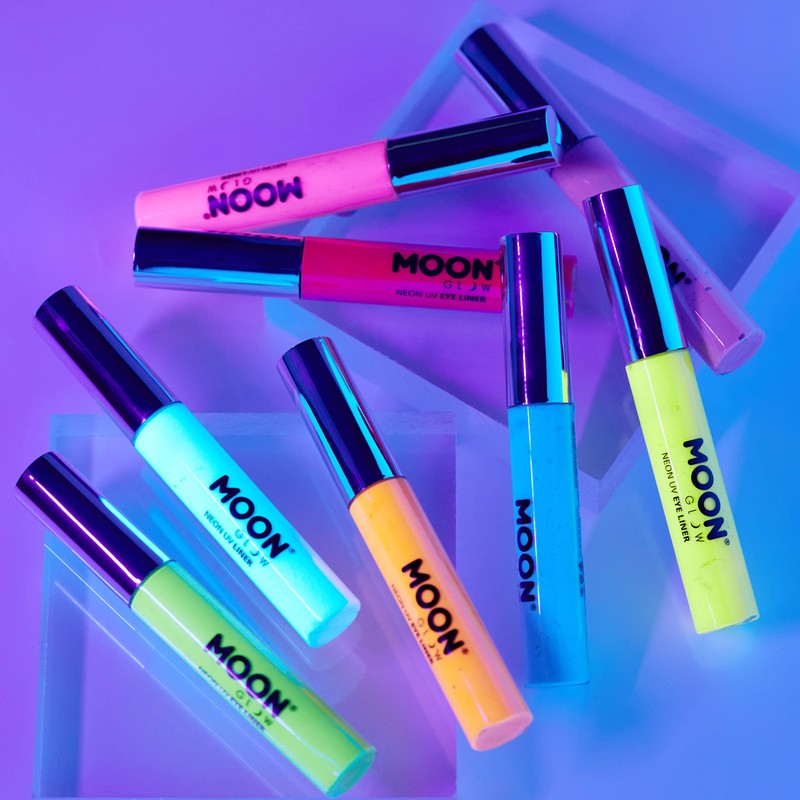 Moon Glow, Neon UV Eyeliner 10 ml, leuchtet hell unter