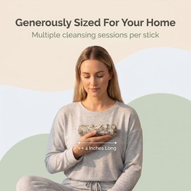 Earth Light White Sage Smudge Sticks – 3 Pack Natural Dried Bundles for Cleansing & Meditation | Ethically Sourced Incense for Energy Healing, Mindfulness Rituals & Home Purification