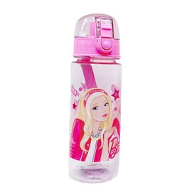 ADQPPUHR 550ml Princess Water Bottle with Straw– BPA Free - Cute Sports Bottle, Kawaii Drinking Large Capacity Reusable Leak Proof Drink for School Nursery Sports Picnic