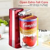 Davivy Electric Can Opener, One Touch Lid Opening, Removable Stainless