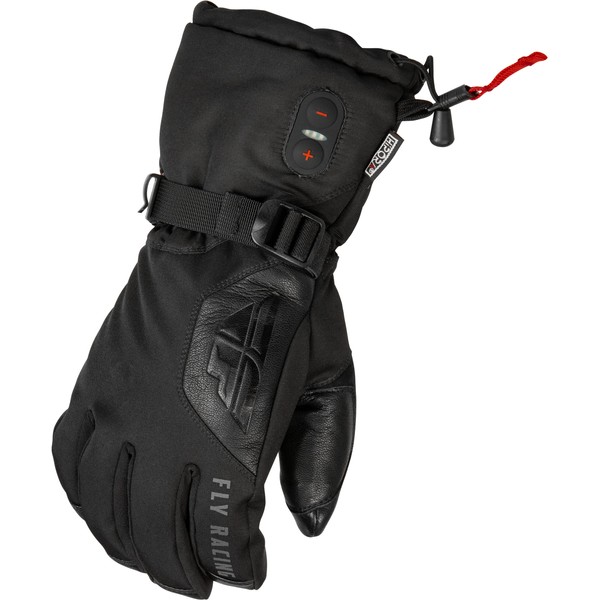 Fly Racing 2022 Ignitor Heated Snow Gloves (Black, X-Large)