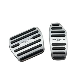 TADOKAPATU Mitsubishi Delica Mini B3 Series Dedicated Pedal Cover Brake Accelerator Cover Safety Driving Installation Instructions Included Fits Perfectly Interior Parts Aluminum Alloy and Rubber 2PCS