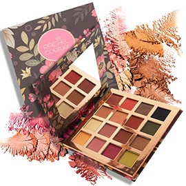 Rachel Couture Eyeshadow Palette with Natural Ingredients & Pure Pigments | Vegan & Cruelty-Free | Infused with Natural Botanical Extracts â 16 Colors - Golden Clove