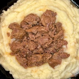 Belmont - Tushonka - Premium Quality Beef Stew – Traditional Canned Meat Stew – Tender Beef Chunks in Savory Broth, 9.9 oz | 280 g (pack of 6)