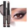 Black Shimmer Eyeshadow Stick Cream Eye Shadow, Cold Brown Glitter