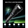 GEKIRO Super Bright Rechargeable Flashlights 2500000 High Lumens,Waterproof Tactical Powerful