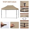 SCOCANOPY Commercial 10x15 Canopy Replacement Canopy Top,Canopy Cover ONLY,Bonus 4