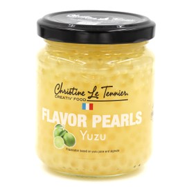 Christine Le Tennier Yuzu Flavor Pearls, 7oz Jar