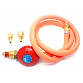 Huddersfield Gas Screw on Propane Universal Quick Release BBQ kit fits 5/8 UNF & 1/4 Bsp LHT