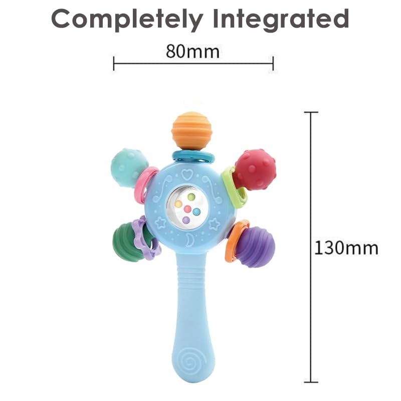 Baby Montessori Sensory Toys for 0-6 6-12 Months, Montessori Early