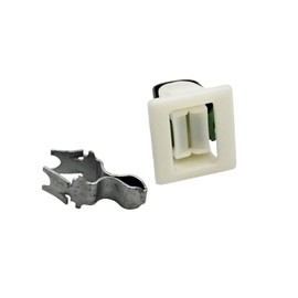 GE, Hotpoint Dryer Door Catch and Strike Kit Replaces WE1M1011, WE1X1192, WE1M536, WE1X1195, WE01X1158, WE01X10023, WE01X10188, WE01X10184