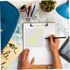 KONTONTY 12 Sheets Cartoon Animal Stencils for DIY Projects Reusable