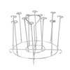 Skewer Stand Stainless Steel Vertical Barbecue Skewers Holder Fryer Accessories